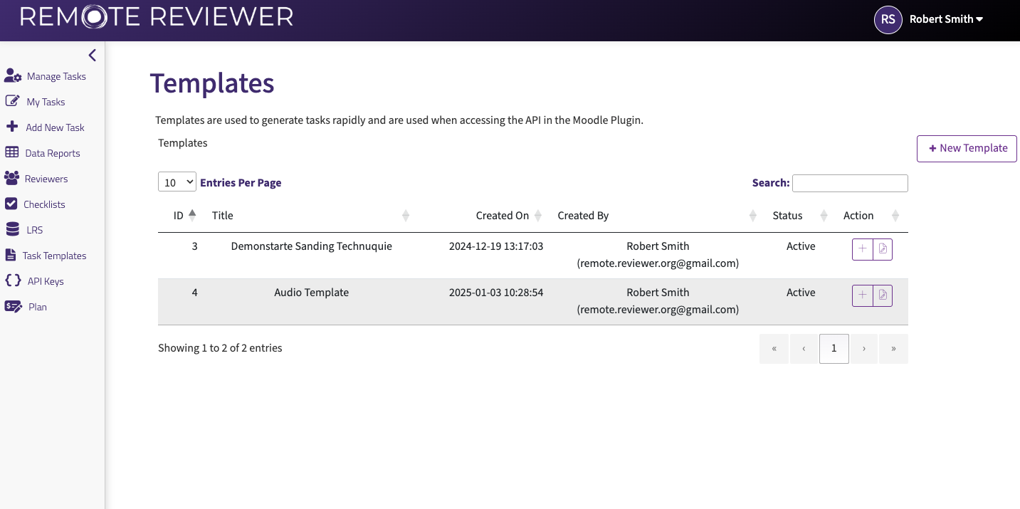 Builtin Templates