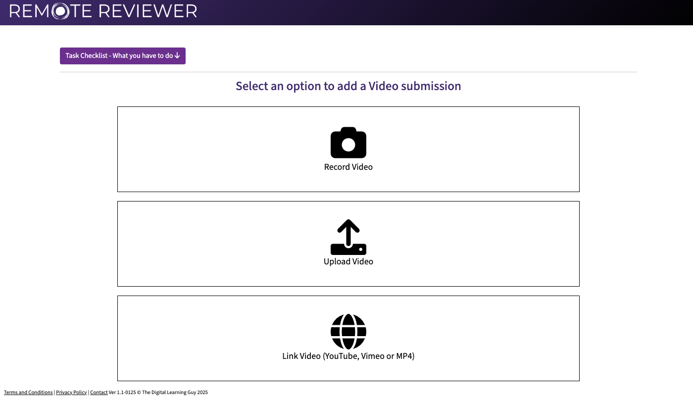 Upload Tasks